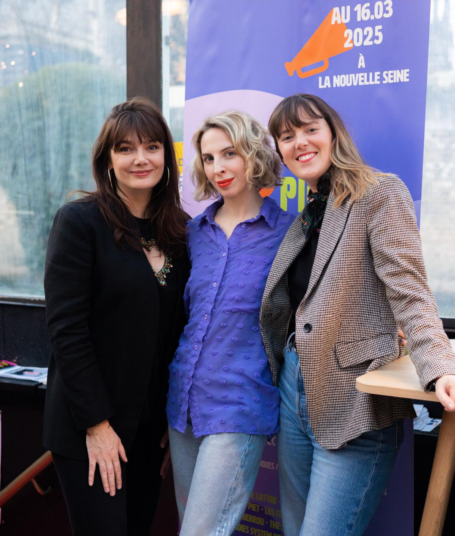 Jessie Varin, Mélodie Molinaro et Soizic Floch