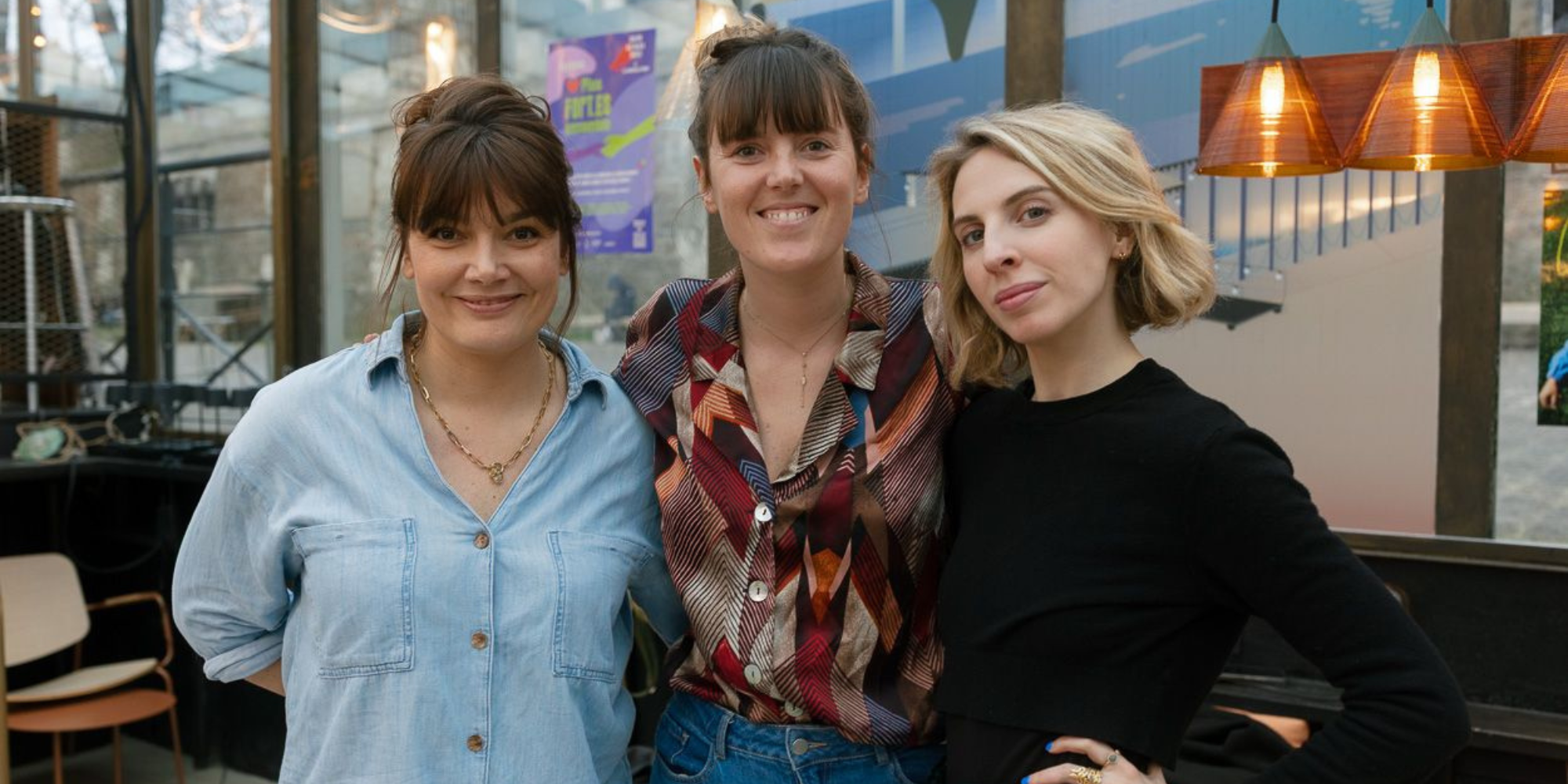 Jessie Varin, Mélodie Molinaro et Soizic Floch (1)