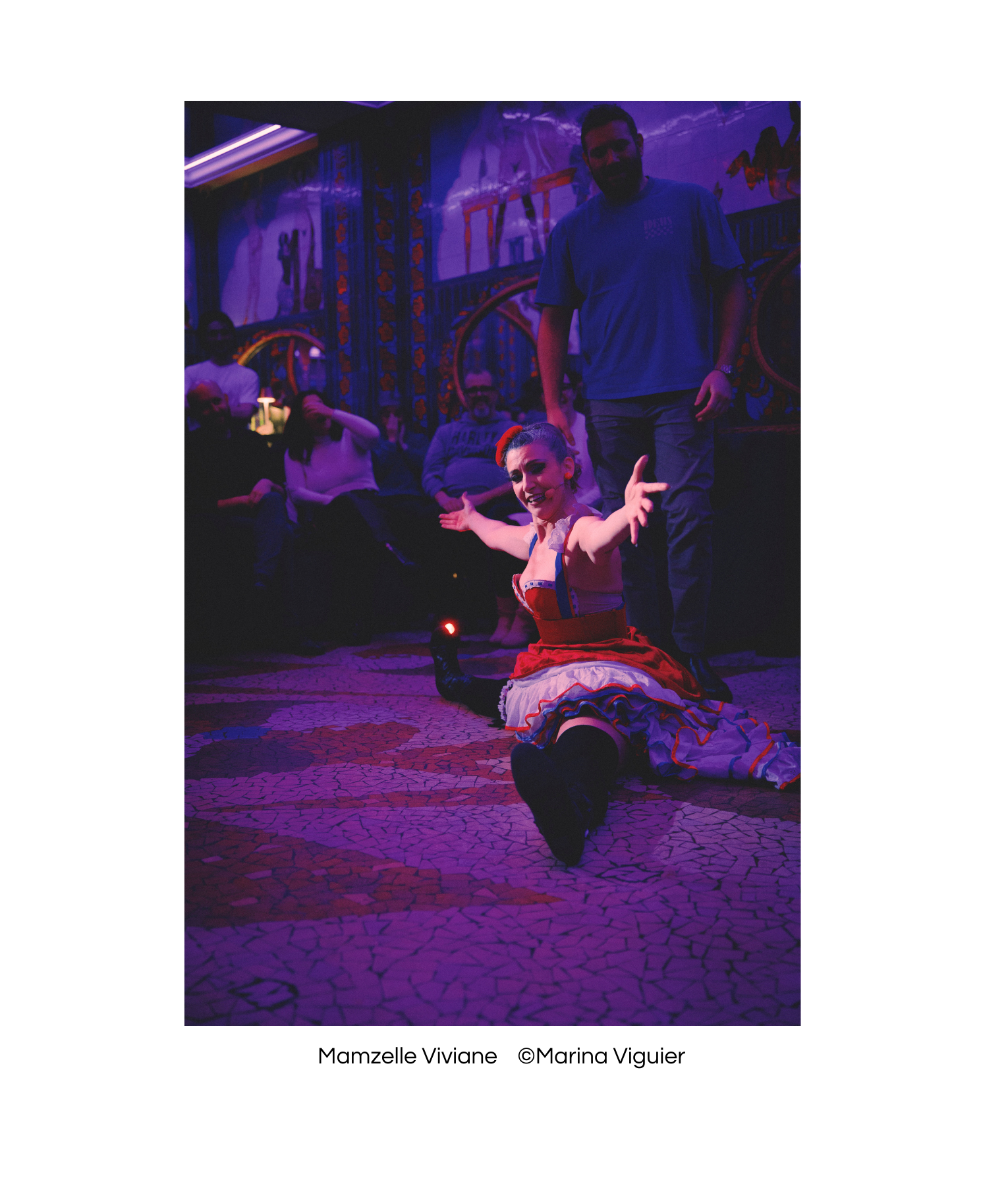 Mamzelle Viviane pour Bienvenue au Cabaret ©Marina Viguier