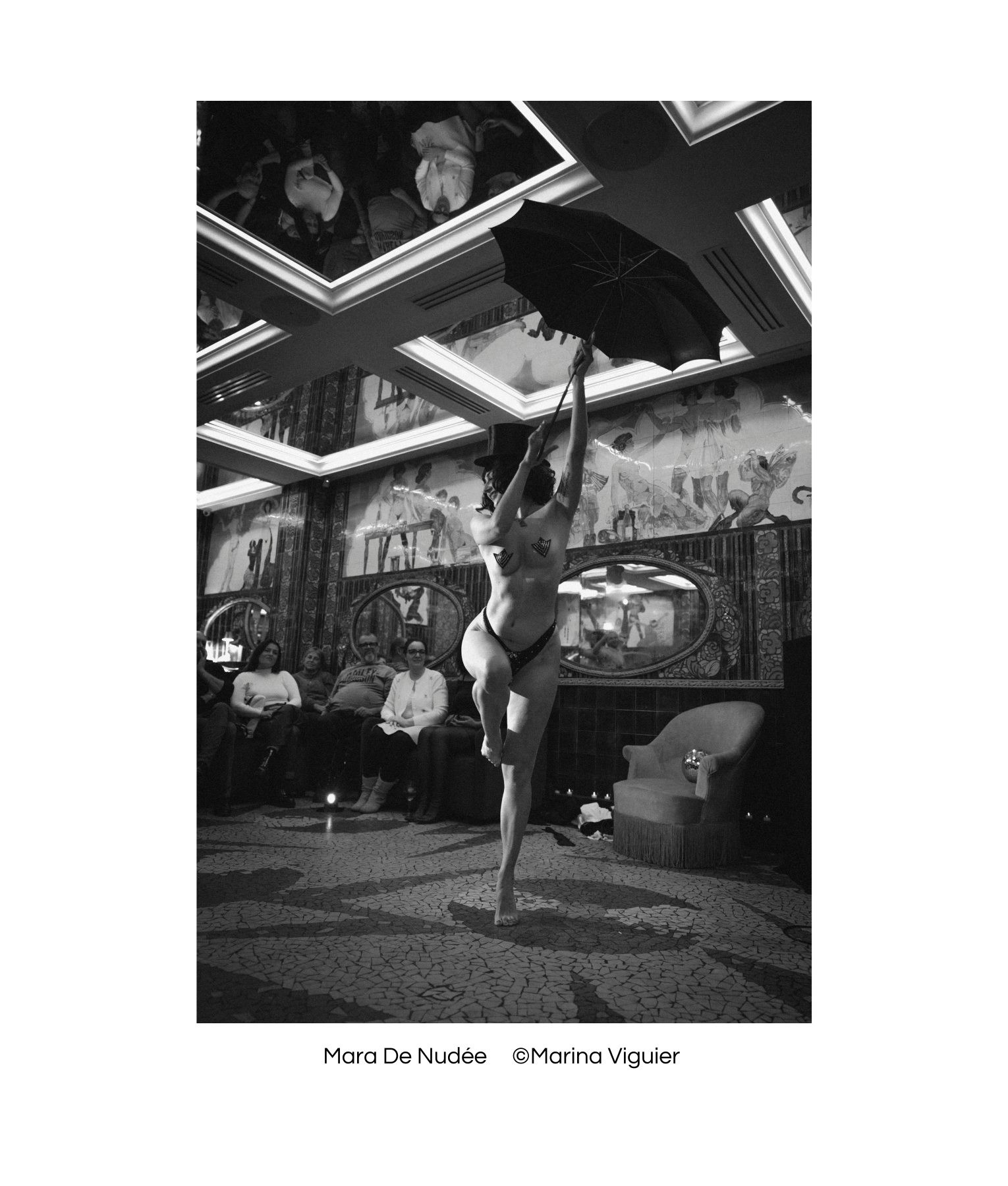 Mara De Nudée pour Bienvenue au Cabaret ©Marina Viguier