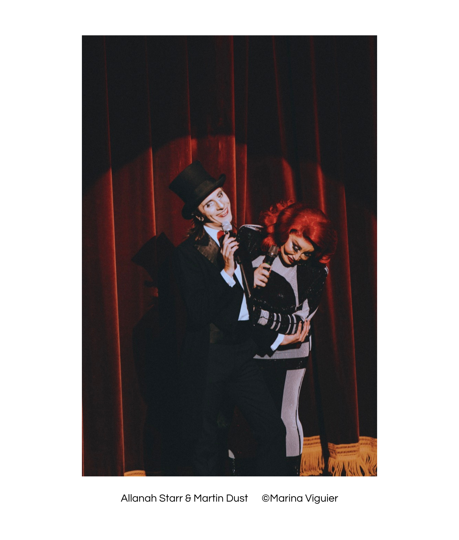 Allanah Starr & Martin Dust ©Marina Viguier