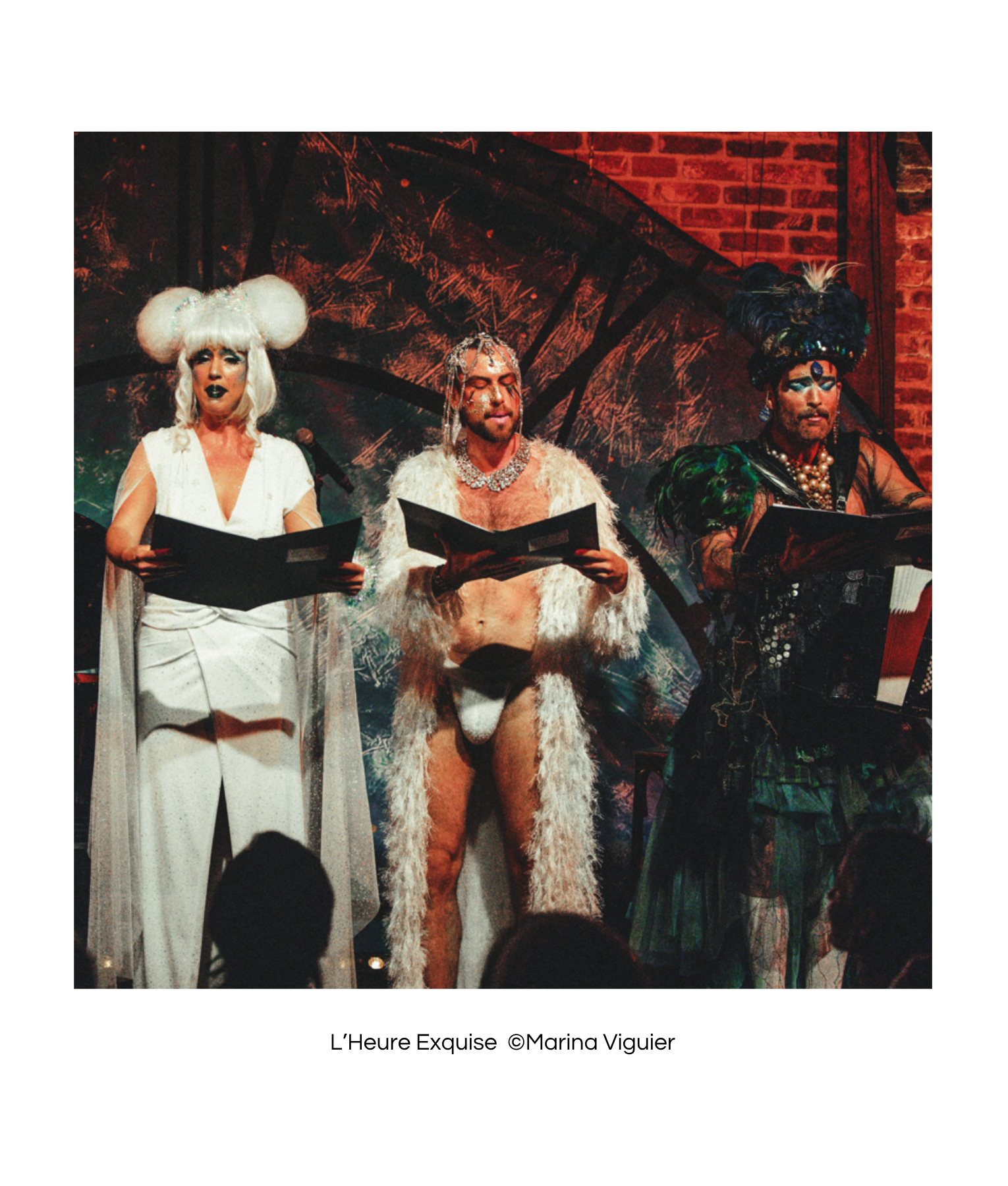 Martin Poppins, chanteur lyrique et artiste de cabaret, pour Bienvenue au Cabaret