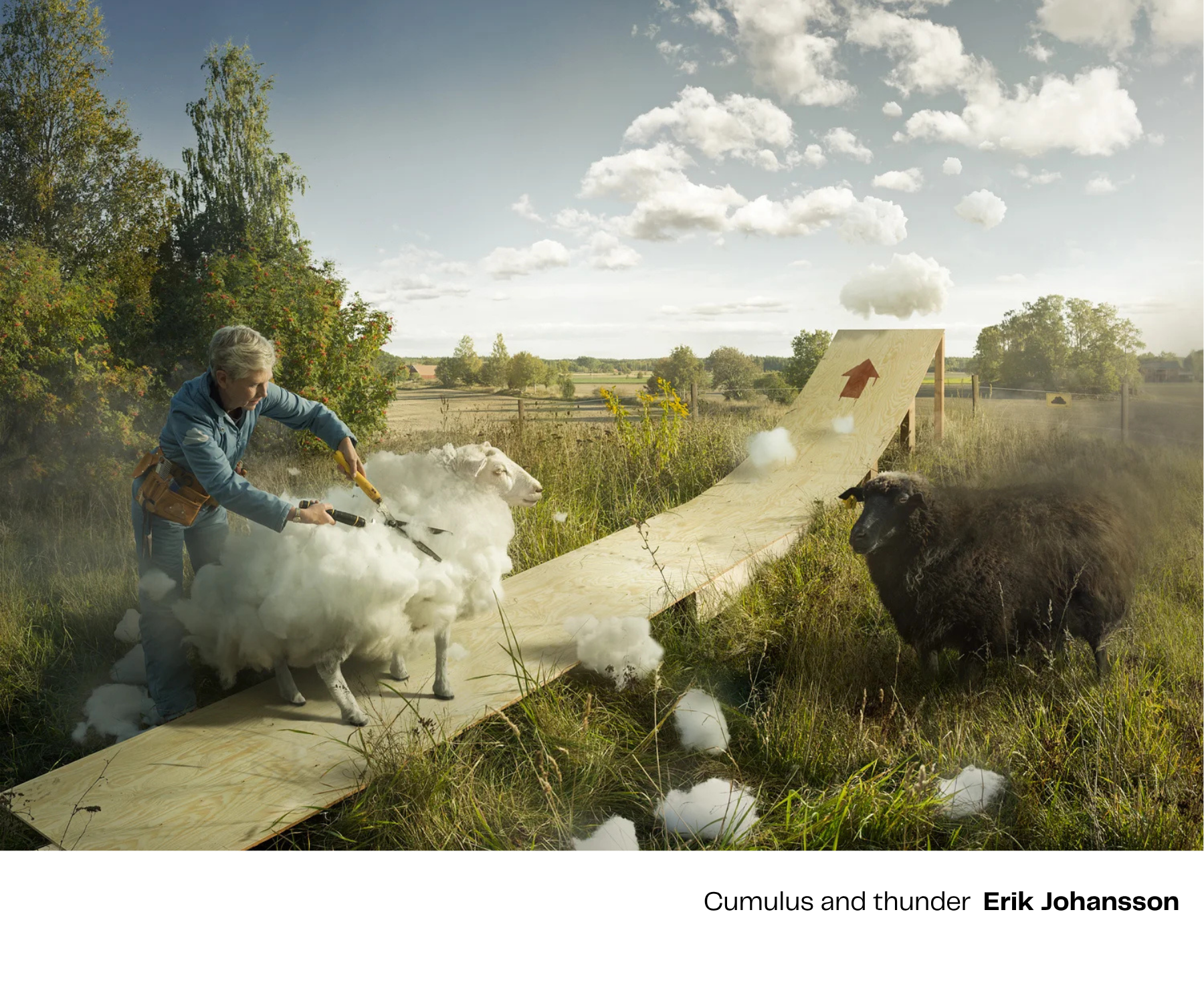 Cumulus and thunder Erik Johansson