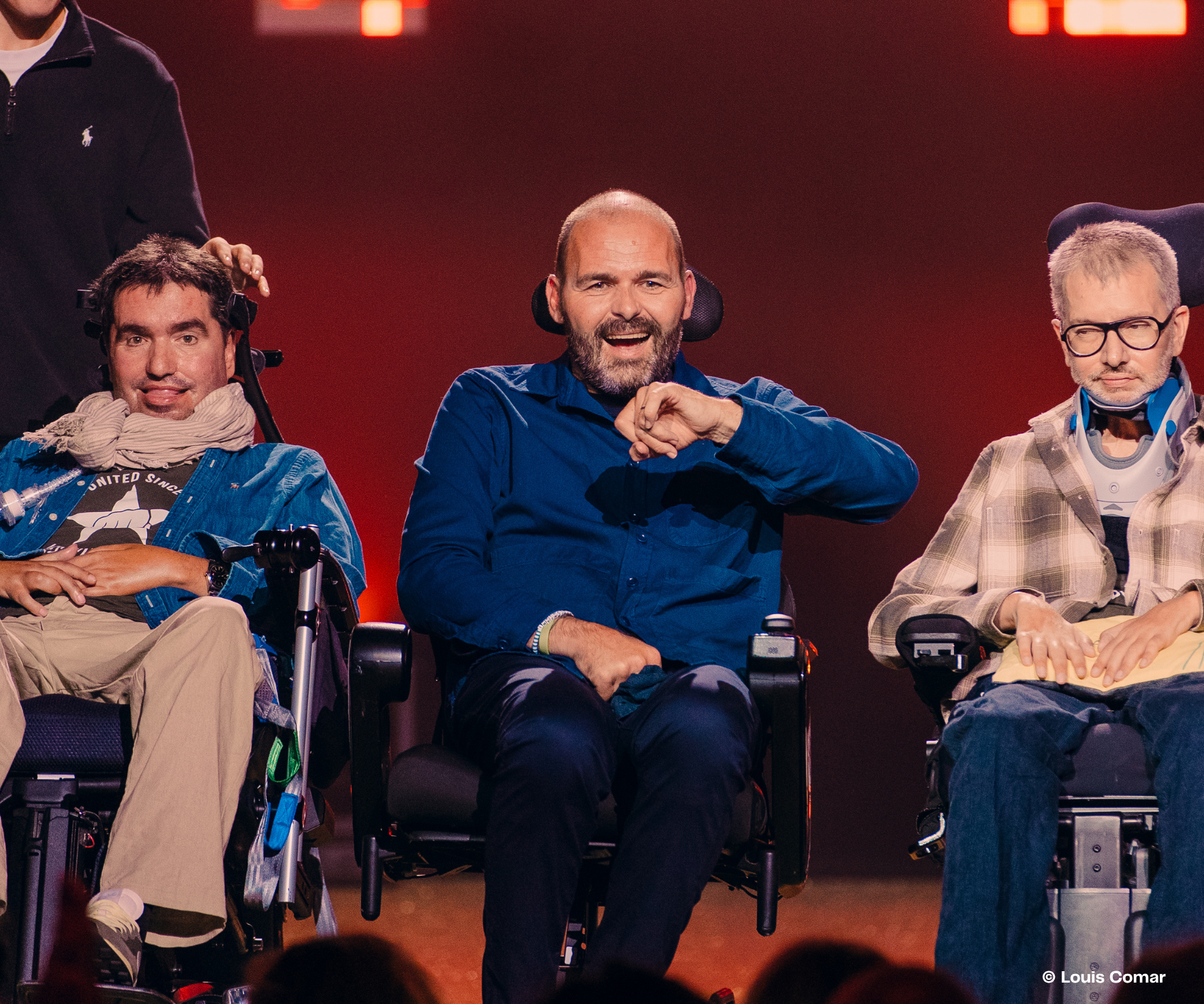 Olivier Goy, Ludovic Besombes et John Scala © Louis Comar